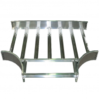 Aluminum Tray 12'' x 4''  T Fitting   Aluminum Tray 12'' x 4''  T Fitting